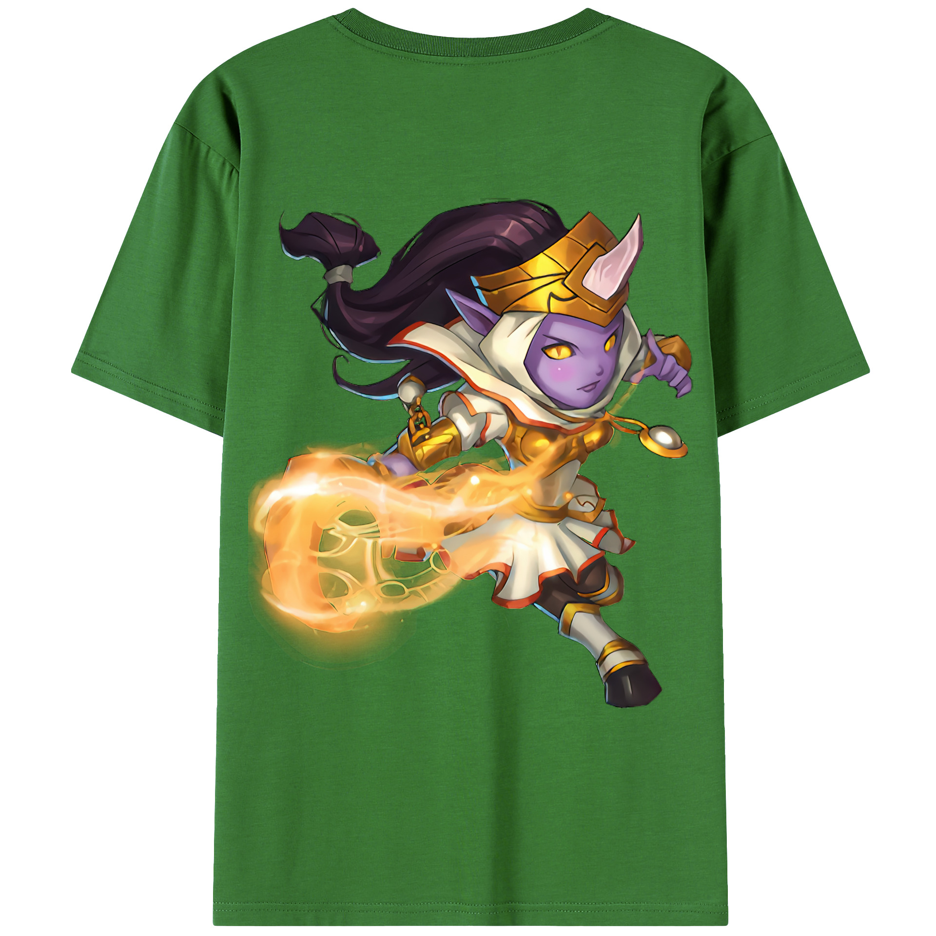 リーグ・オブ・レジェンド League of Legends LOL レディース半袖Tシャツ(バックプリント)